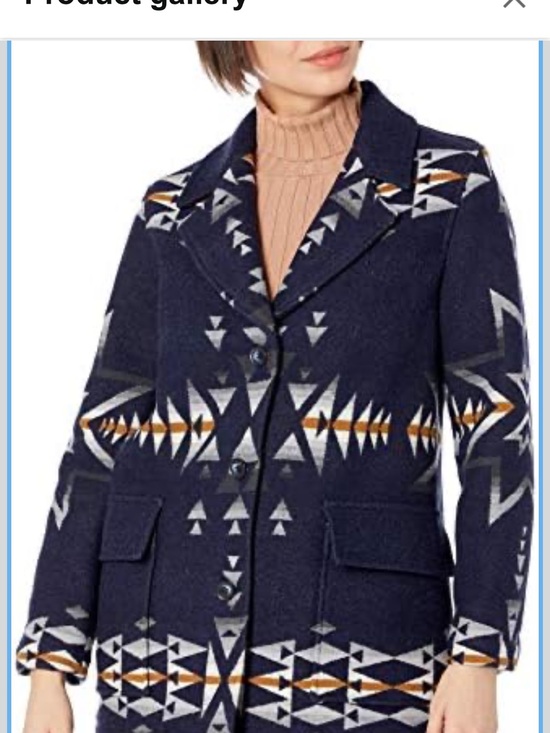 Pendleton Jackets & Blazers - Pendleton Plains Star Wool Coat Jacket NWT Made in USA Size Small